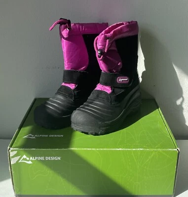 ¡¡¡NUEVO!!! Botas de nieve: diseño alpino niños pequeños talla 2 Foto 1 de 4