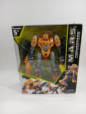 ﻿Cybotronix MARS Converters Goldy Dragon Transforms from Robot to Dragon - Image 1 of 4