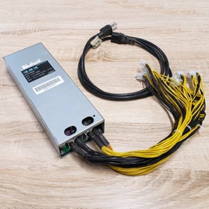 Yukayuan G-1029-1600W 1600 Watt Power Supply - PandaMiner Antminer Crypto Mining - Picture 1 of 4