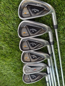 HIERROS DE GOLF CALLAWAY X2 HOT CON EJES DE ACERO REGULARES. CUÑA DE 6 A ARENA. PUBLICACIÓN GRATUITA - Imagen 1 de 14