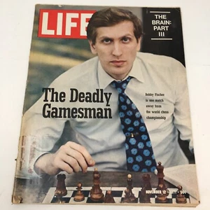 Life Magazine November 12 1971- The Deadly Gamesman -Bobby Fischer - Bild 1 von 11