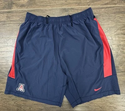 Nike Arizona Wildcats Shorts Mens 3XL Blue NCAA Basketball Team Issued - Image 1 of 4