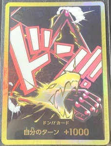 Tarjeta ONE PIECE The Best Vol.2 ¡DON!! Tarjeta SnakeMan oro japonés - Imagen 1 de 4