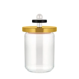 Mr. Sottsass I Suppose ES16 / 100 1 - Tarro de vidrio hermético de diseño con madera de haya... - Imagen 1 de 2