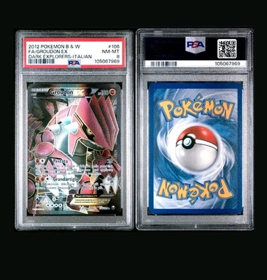 Groudon EX Dark Explorers 106/108 Ultra Rare Full Art Italian - Bild 1 von 3