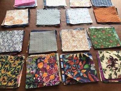 160 x 5 Inch Charm Squares and 42 x 2.1/2 Inch Squares.  All New Best Quality . - Image 1 of 4