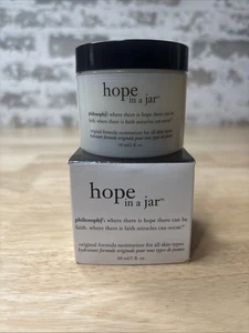 Philosophy Hope in a Jar Feuchtigkeitscreme für alle Hauttypen 2 oz 60ml Neu Versiegelt  - Bild 1 von 2