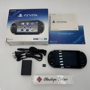 Consola PS Vita PCH-2000 delgada negra SONY probada funcionando 8 GB CAJA LANK A 1 día envío - Imagen 1 de 24