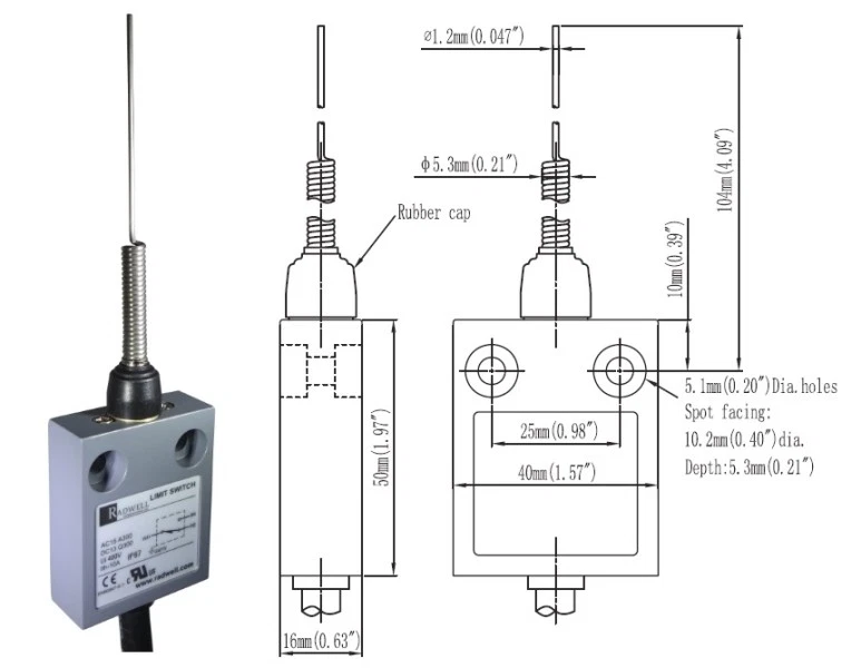 RADWELL VERIFIED SUBSTITUTE 9007MS05S0300-SUB / 9007MS05S0300SUB (BRAND NEW)