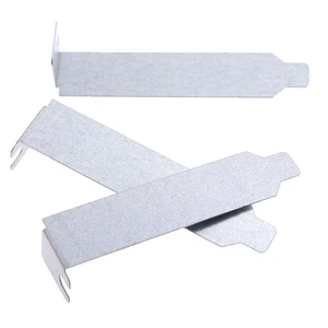 5pcs/lot 8cm Silver PCI Slot Cover PC Computer Case Dust Filter Blanking BoaBJO - Photo 1/11