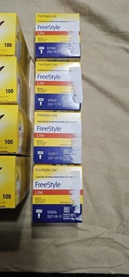 Freestyle Lite Blood Glucose Test Strips - 100 Count - Image 1 of 2