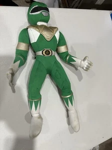 1994 Kid Dimension Saban Power Rangers Green Ranger Plush. Needs To Be Cleaned - Picture 1 of 11