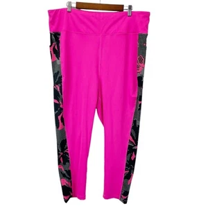 Lularoe Rise Plus Size 3X Brave Activewear 7/8 Legging High Rise Yoga Dopamine - Picture 1 of 10