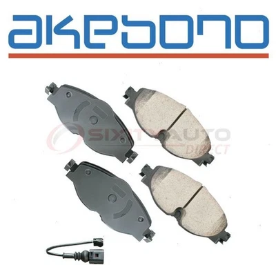 Akebono EURO Front Disc Brake Pad Set for 2016-2017 Audi TT Quattro - kk - Изображение 1 из 4