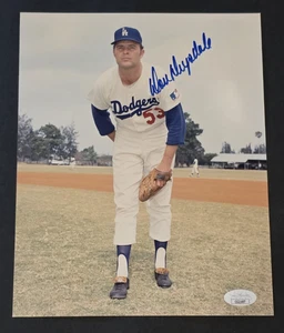 DON DRYSDALE Signed 8x10 Photo-HALL OF FAME-LOS ANGELES DODGERS-JSA - Picture 1 of 5