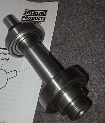 Cabezal de molino de torno Sherline 3/4"-16 MT1 husillo roscado 40230 + rodamientos + conjunto Foto 1 de 4