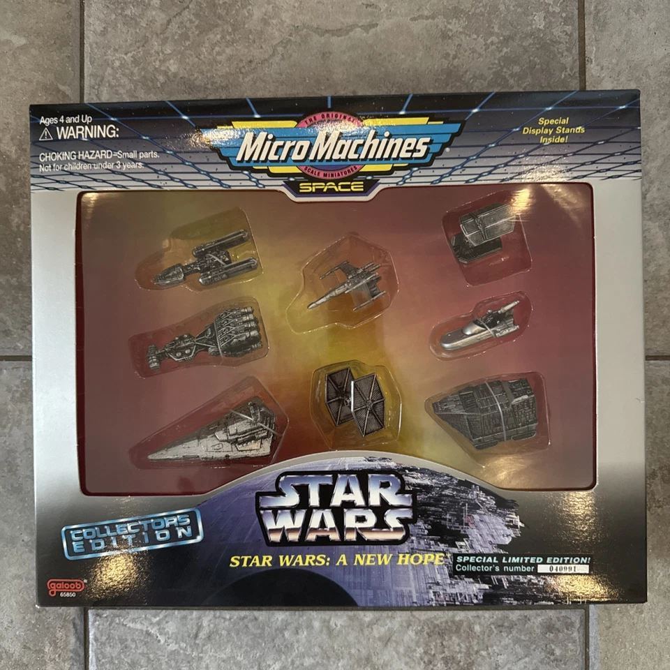 NUEVO Star Wars Micro Machines Space A New Hope Edición Coleccionista Set 1995 Foto 1 de 4