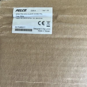 New Pelco DD5-X Spectra Mini Clear Dome PAL - Picture 1 of 4