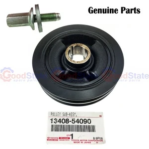 Genuine Hilux LN110 LN109 LN108 2L 3L Harmonic Damper Balancer Pulley w Bolt - Picture 1 of 20