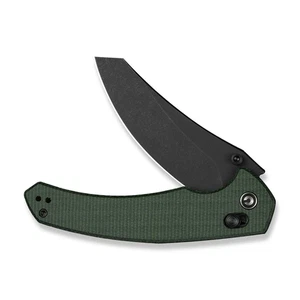 Civivi Knives Sixgill Crossbar Lock C24050-3 Green Micarta Nitro-V Steel Knife - Picture 1 of 8