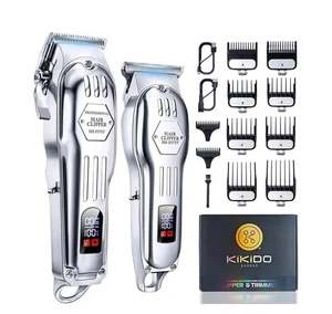 ~Nuovo con scatola~ KIKIDO Tagliacapelli e Trimmer Set Professionale Senza Fili - Foto 1 di 3