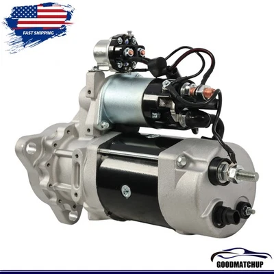 12V 11T 39MT STARTER FOR HEAVY DUTY TRUCKS REPLACES DELCO 8200308 - Image 1 of 4