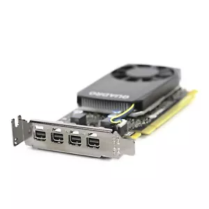 Dell NVIDIA Quadro P620 2GB GDDR5 4x Mini DisplayPort Low Pro Video Card KN802 - Picture 1 of 5