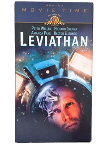 Leviathan (VHS, 1997, Movie Time) Peter Weller Richard Crenna pre-owned - Picture 1 of 7