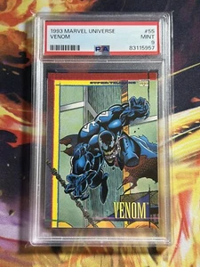 1993 SkyBox Marvel Universe Series IV Venom #55 PSA 9 - Picture 1 of 2