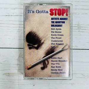 It's Gotta Stop! - Artists Against Abortion - Diadem- 1989- Cassette Tape - Picture 1 of 6