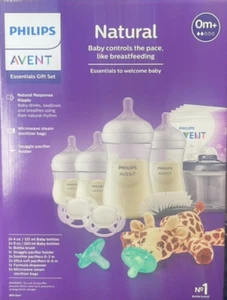 Philips Avent SCD839/02 Essentials Gift Set Natural 0m+ - Picture 1 of 3
