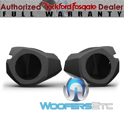 ROCKFORD FOSGATE RZR14-FSE 6.5" UNLOADED SPEAKER ENCLOSURES FOR SELECT POLARIS - Image 1 of 2