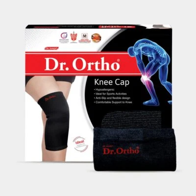 Dr Ortho Knee Cap Pain Relief Support Sports Gym Exercise Running Cycling Guard  - Image 1 of 4
