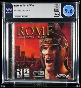 Rome: Total War, Jewel Case, Near Mint/Mint, WATA 9.6 A++ - Picture 1 of 5