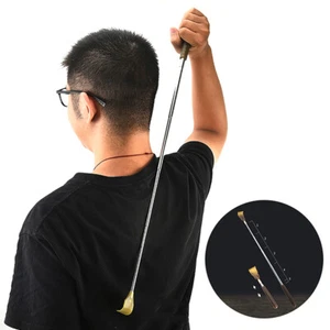 Extendable Magnetic Ball Hackle Back Scratcher With Magnet Telescopic Scratching - Picture 1 of 9