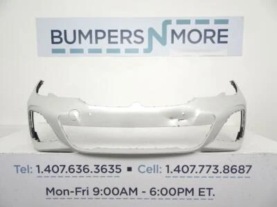 BMW 330i/330i xDrive/330e/330e 2019-2022 OEM CON paquete M con orificios de sensor parachoques delantero Foto 1 de 4