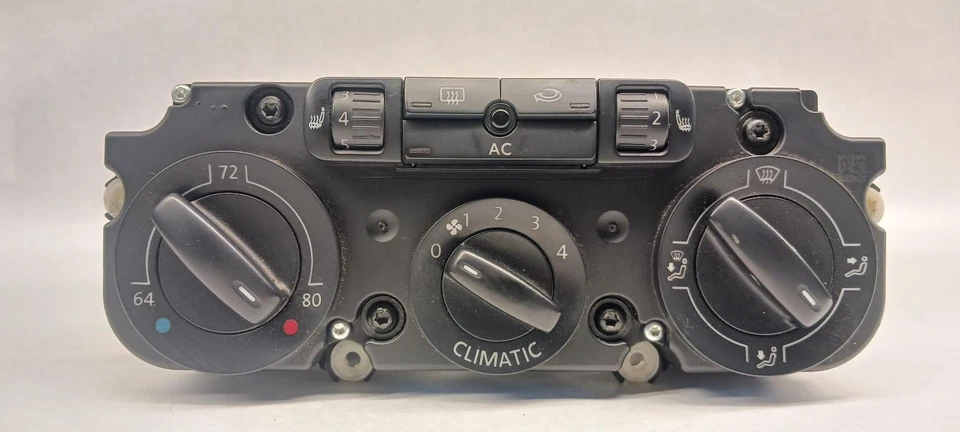 2007 VOLKSWAGEN PASSAT Heat AC Controller (heated seat) OEM 07 - Imagem 1 de 4