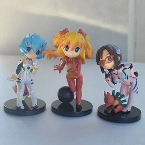 EVANGELION R-Style Petit Figura Rei Asuka Mari EVA Escuela BANDAI Plugsuit Ángulo - Imagen 1 de 13