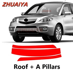 Pillars PreCut Paint Protection Film For ACURA RDX TECHNOLOGY PACKAGE 2007-2012 - Picture 1 of 6