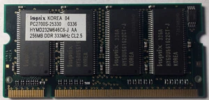 HYNIX pc2700s-25330 256MB DDR 33Mhz Memory Module Notebooks & Laptops - Picture 1 of 2
