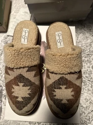 Jessica Simpson Slip On Fur Lined Clogs, 8.5 Foto 1 de 3