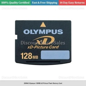 200843 Olympus 128MB xD-Picture Flash Memory Card - Picture 1 of 1