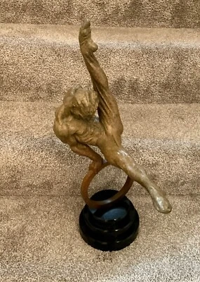 Richard MacDonald - "El Gimnista" - Escultura de bronce tamaño 1/8 Foto 1 de 4