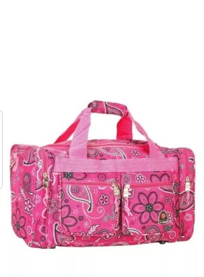 Bolso de Mano Rockland Luggage 19 Pulgadas Rosa Bandana Talla Única Foto 1 de 2