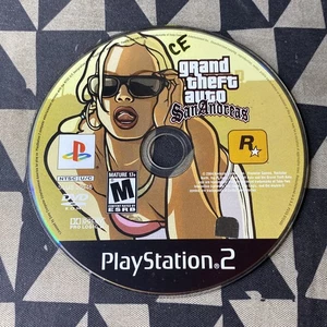 Grand Theft Auto: San Andreas (Sony PlayStation 2, 2004) Disc only - Picture 1 of 3