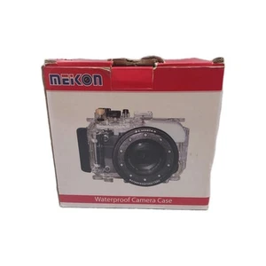 Meikon 40M Underwater Camera Case Housing Diving OLYMPUS PEN E-P5 .45 X 67mm NEW - Picture 1 of 21