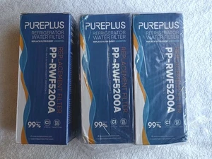 PUREPLUS PP-RWF4200A Replacement Refrigerator Water Filter, 3 Pack - Picture 1 of 9