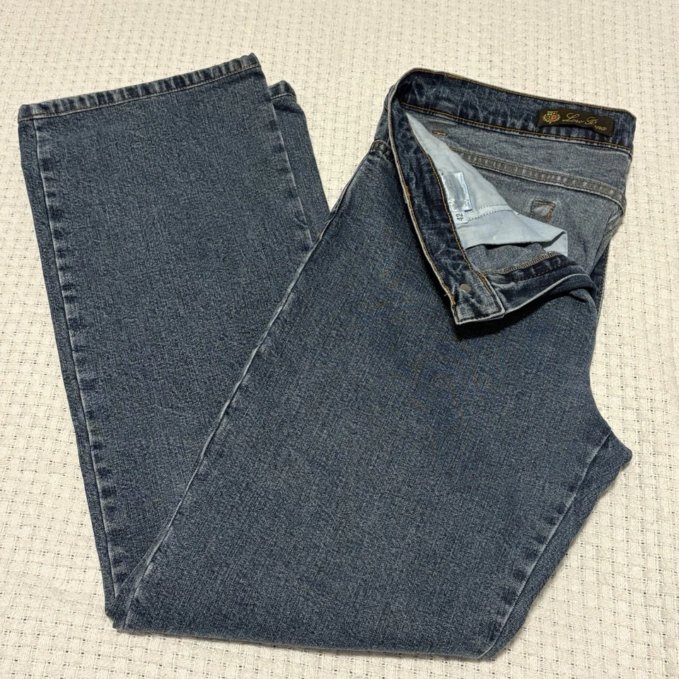 Loro Piana LUXURY Women's Regular Fit Denim Blue Jeans Size 42 EU MADE IN ITALY - Image 1 of 4