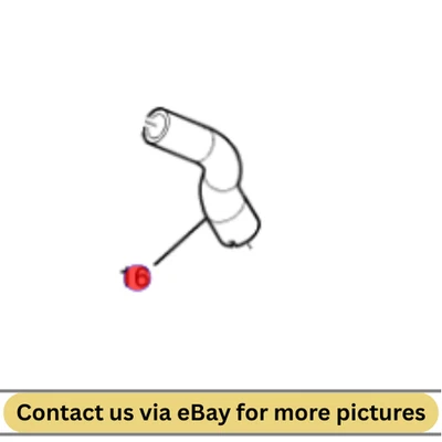 Mangueira de pescoço de enchimento tanque de combustível Chevrolet Cruze 2010 usada fabricante de equipamento original 12783491 - Imagem 1 de 4