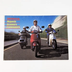 HONDA CICLOMOTORI Scooter PENDOLARI Vendite Foglietto Brochure E Listini Prezzi 1985 - Foto 1 di 10